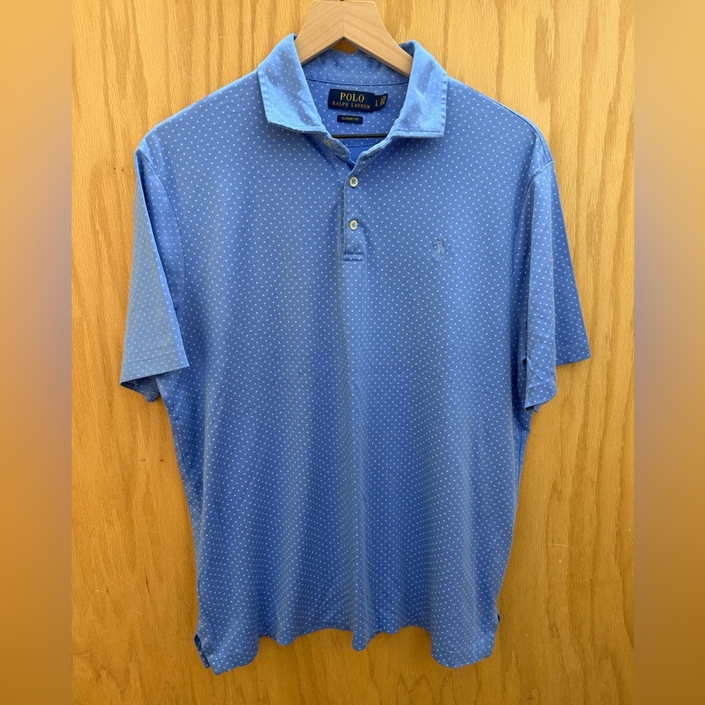 Polo by Ralph Lauren Light Blue Men's Polo Shirt